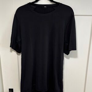 Lululemon Black  Vent Men's T-Shirt -